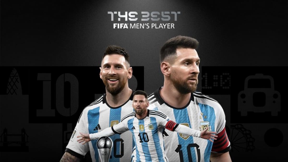 Lionel Messi se quedó con el premio The Best 2023. Foto: X @fifaworldcup_es