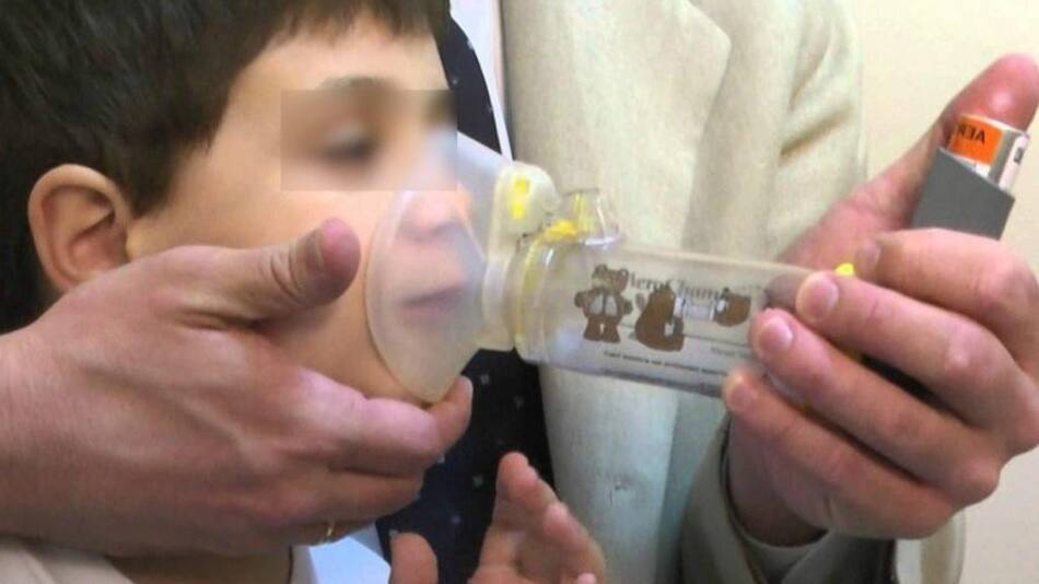 Inhalador, asma, salud