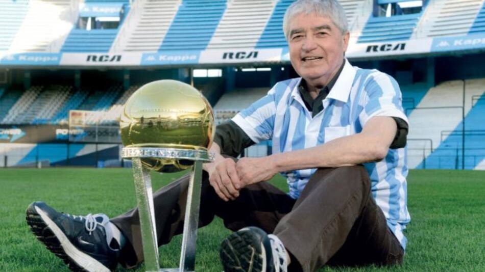 Chango Cárdenas, racing, foto NA