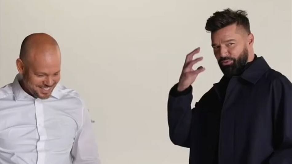 Ricky Martin y Residente. Foto: Instagram.