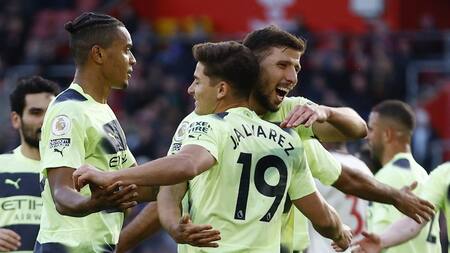 Southampton vs Manchester City, Premier League. Foto: Reuters