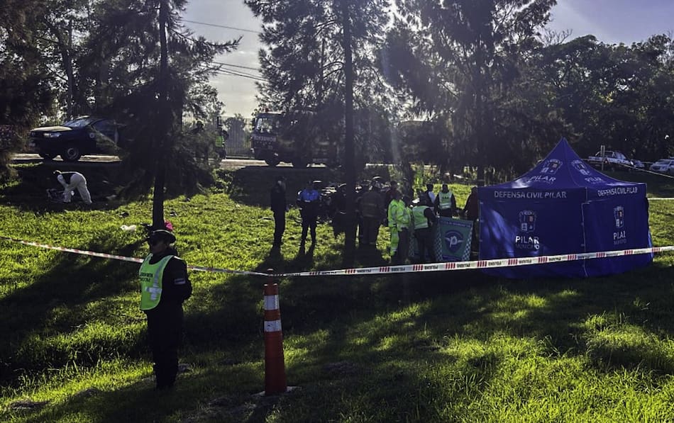 Choque y muerte en Panamericana. Foto: NA.