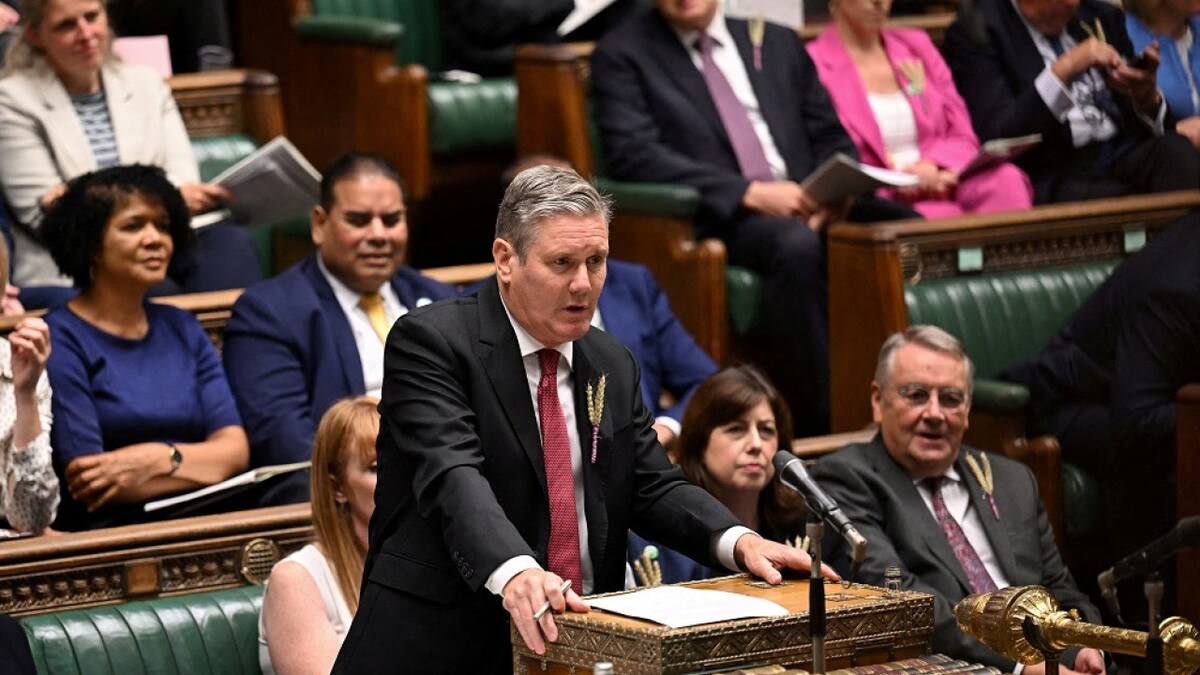 Keir Starmer, líder del Partido Laborista británico. Foto: Reuters.