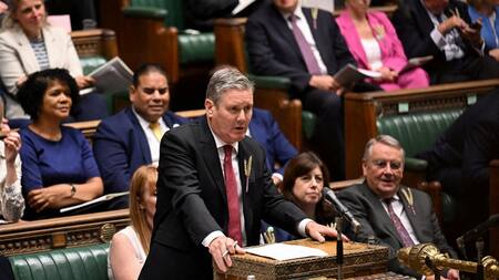 Keir Starmer, líder del Partido Laborista británico. Foto: Reuters.