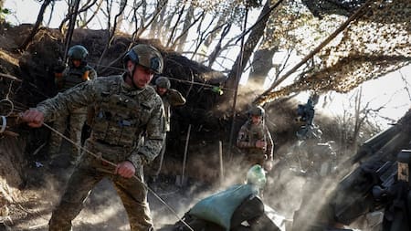 Guerra Rusia-Ucrania; Donetsk. Foto: Reuters.