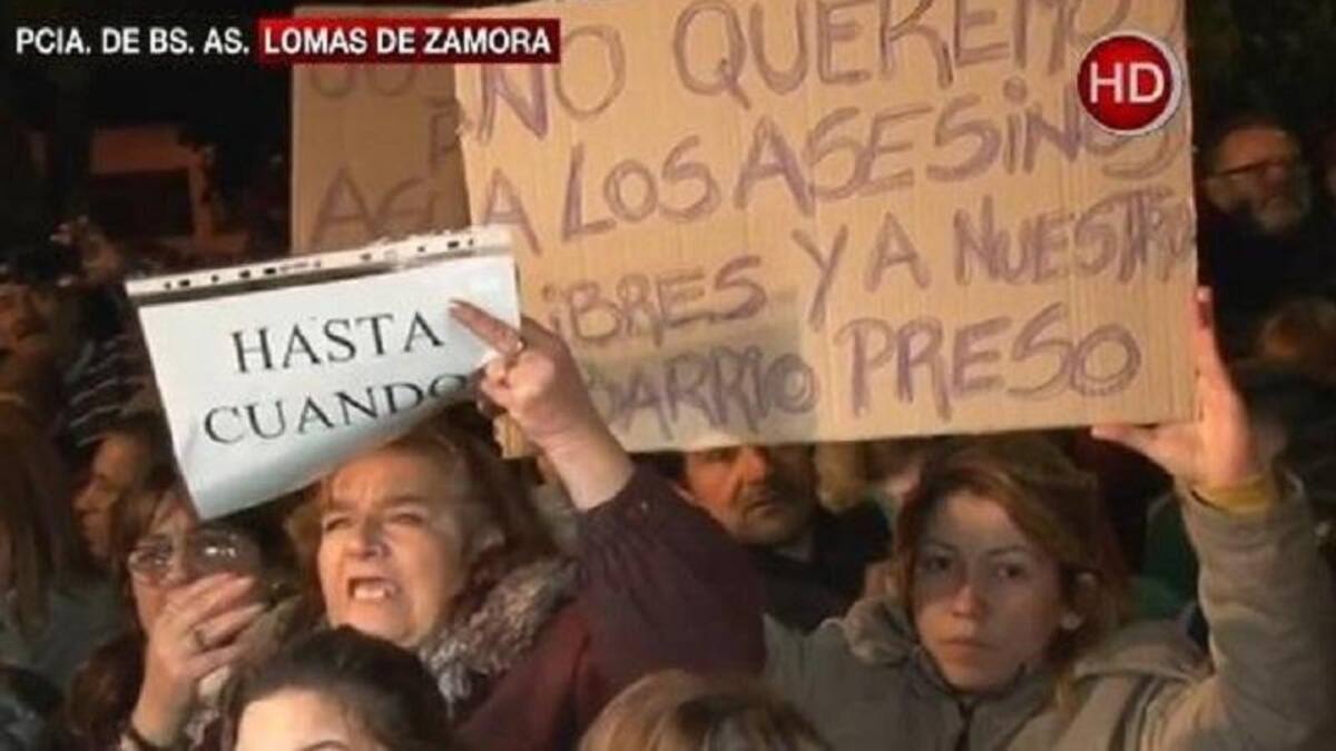 Lomas de Zamora - incendio en casa del acusado de crimen de nene