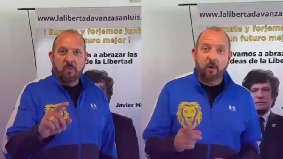 Carlos D'Alessandro anunció una nueva jornada de afiliación para LLA San Luis