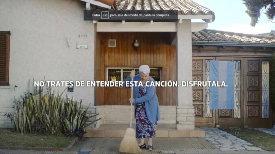 Canción oficial de la AFA de cara al Mundial de Qatar. Foto: Captura de video.