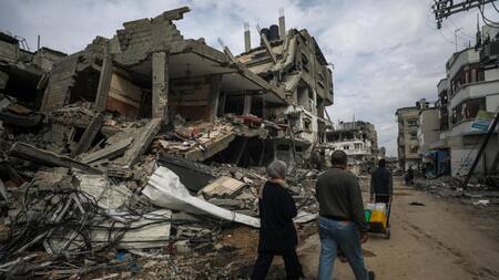 Guerra en Gaza. Foto: EFE