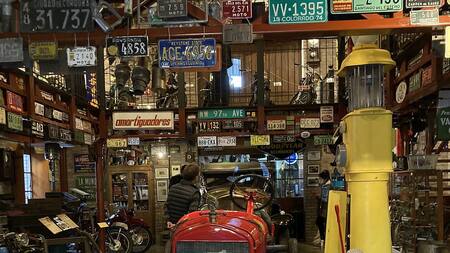 Museo de motos y bicicletas. en La Cumbre, Córdoba. Foto: Pato Daniele