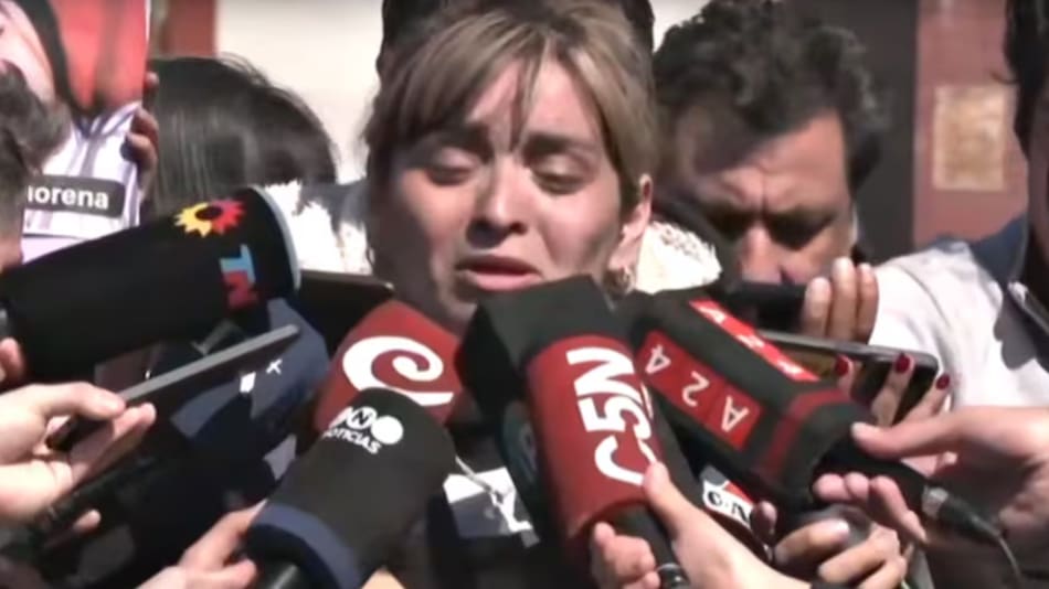 Paula, madre de Brenda, una de las chicas asesinadas en Florencio Varela.