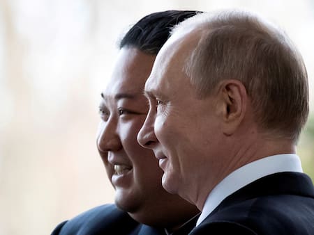 Putin y Kim Jong-Un. Foto: Reuters.