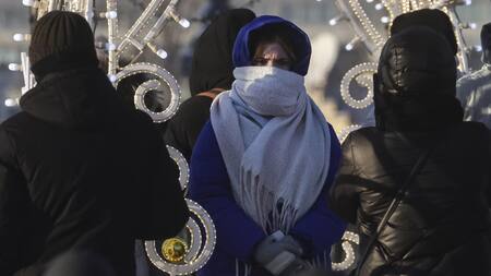 Ola polar. Foto: EFE.