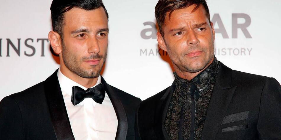 Ricky Martin y Jwan Yosef
