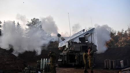 Combates frontera entre Israel y el Líbano. Foto: Reuters