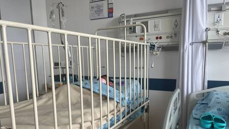 Los niños están internados pero "fuera de peligro". Foto: Reuters.