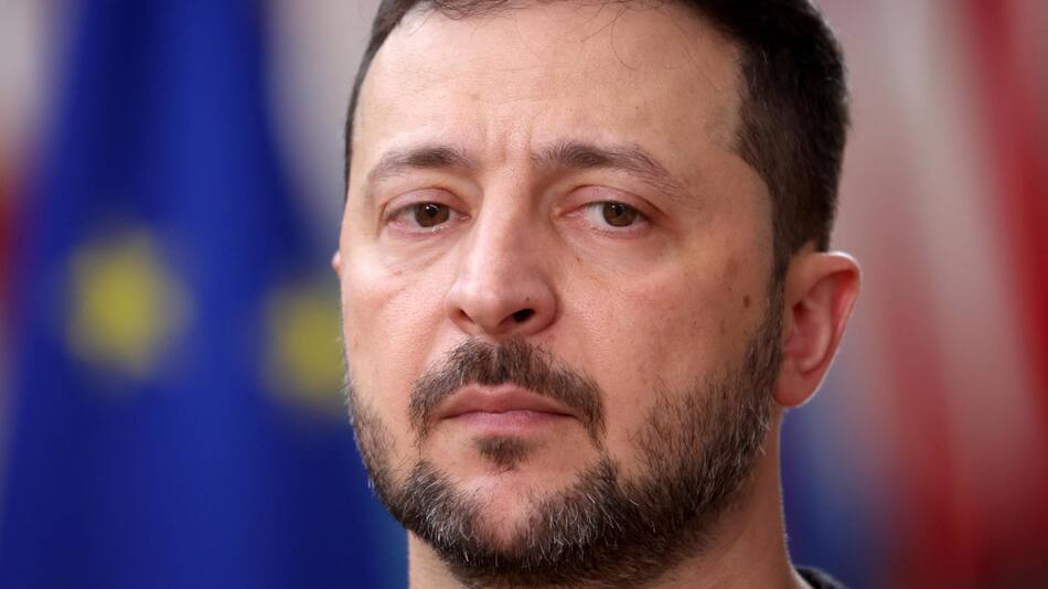 El presidente de Ucrania, Volodímir Zelenski, en la cumbre del Consejo Europeo en Bruselas, Bélgica, el 17 de octubre de 2024.EFE