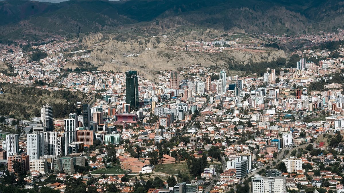 La Paz, Bolivia.