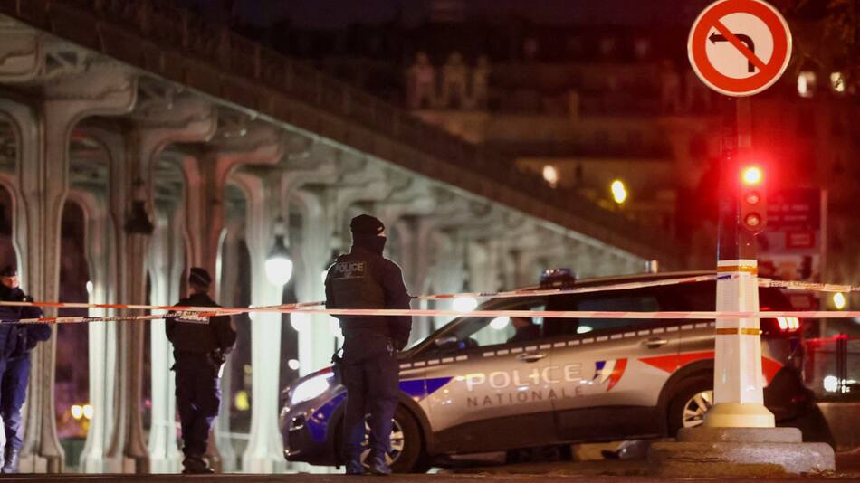 Atentado en París, policía francesa. Foto: Reuters.