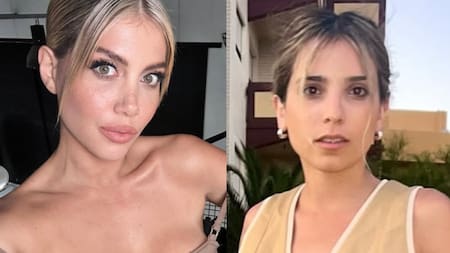 Wanda Nara y Emily Ceco. Foto Canal26.com