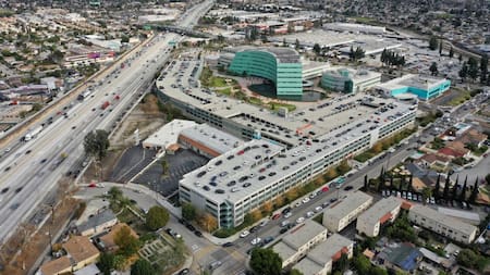 Centro de testeo COVID en California, Reuters