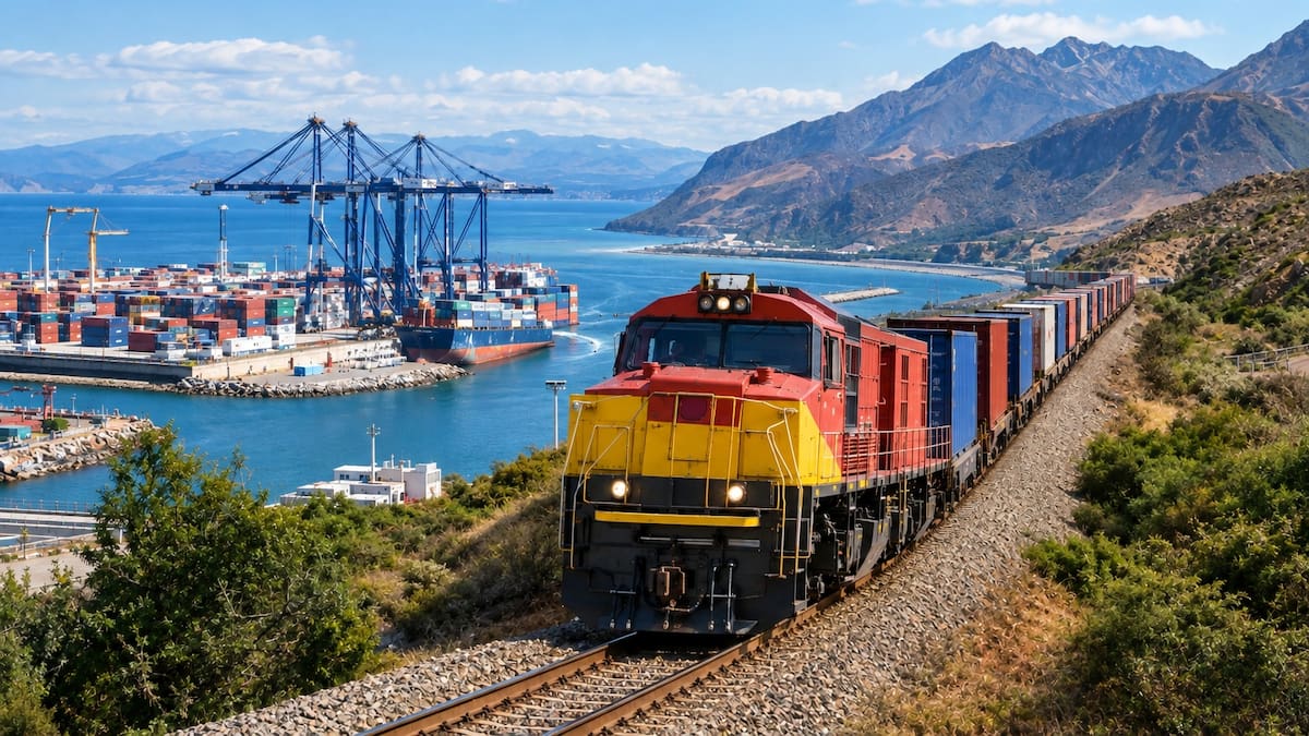 China impulsa un tren bioceánico en Sudamérica que podría cambiar el comercio con Asia.