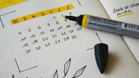 Almanaque. Foto: Unsplash