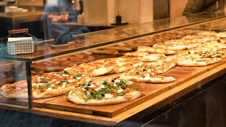 Pizza; pizzería. Foto: Unsplash.