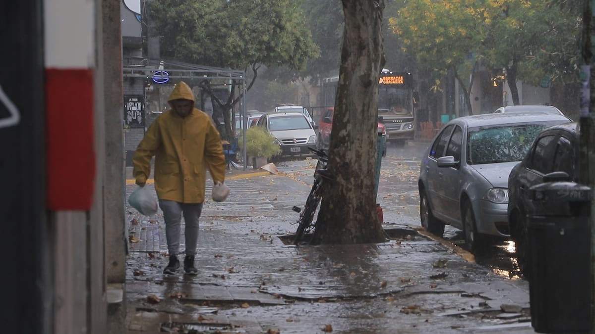 Se aproximan lluvias intensas, posible granizo y ráfagas fuertes en Argentina.