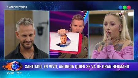 "La Tana" sigue en Gran Hermano y "Papucho" es el nuevo eliminado. Foto: Captura de pantalla X / @GranHermanoAr.