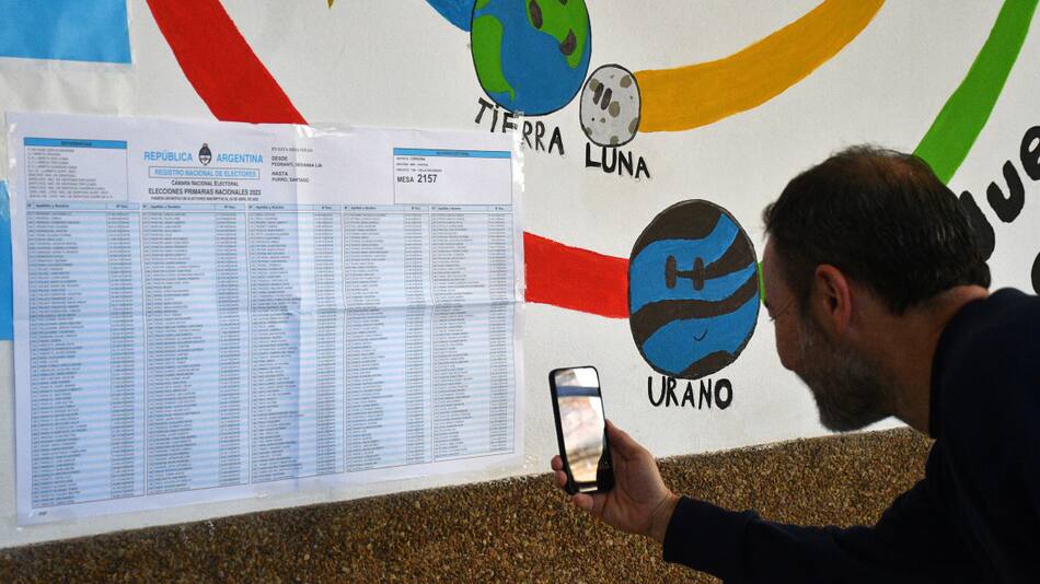 Elecciones PASO 2023. Foto: NA.