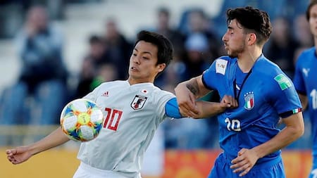 Selección Italia vs Selección Japón - Mundial sub 20 de Polonia, Reuters