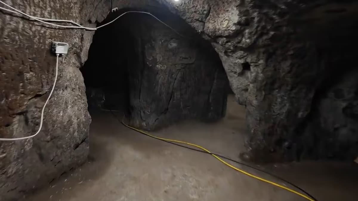 Una ciudad subterránea escondida debajo de Roma.