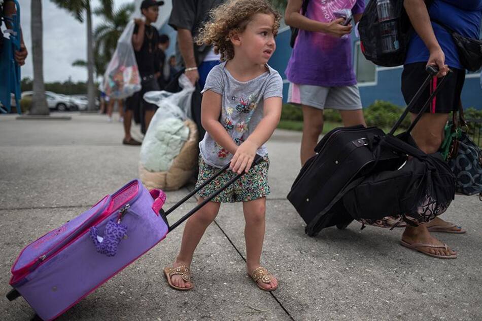 Huracán Irma - Éxodo (Reuters)