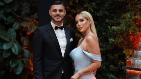 Wanda Nara y Mauro Icardi. Foto: NA.