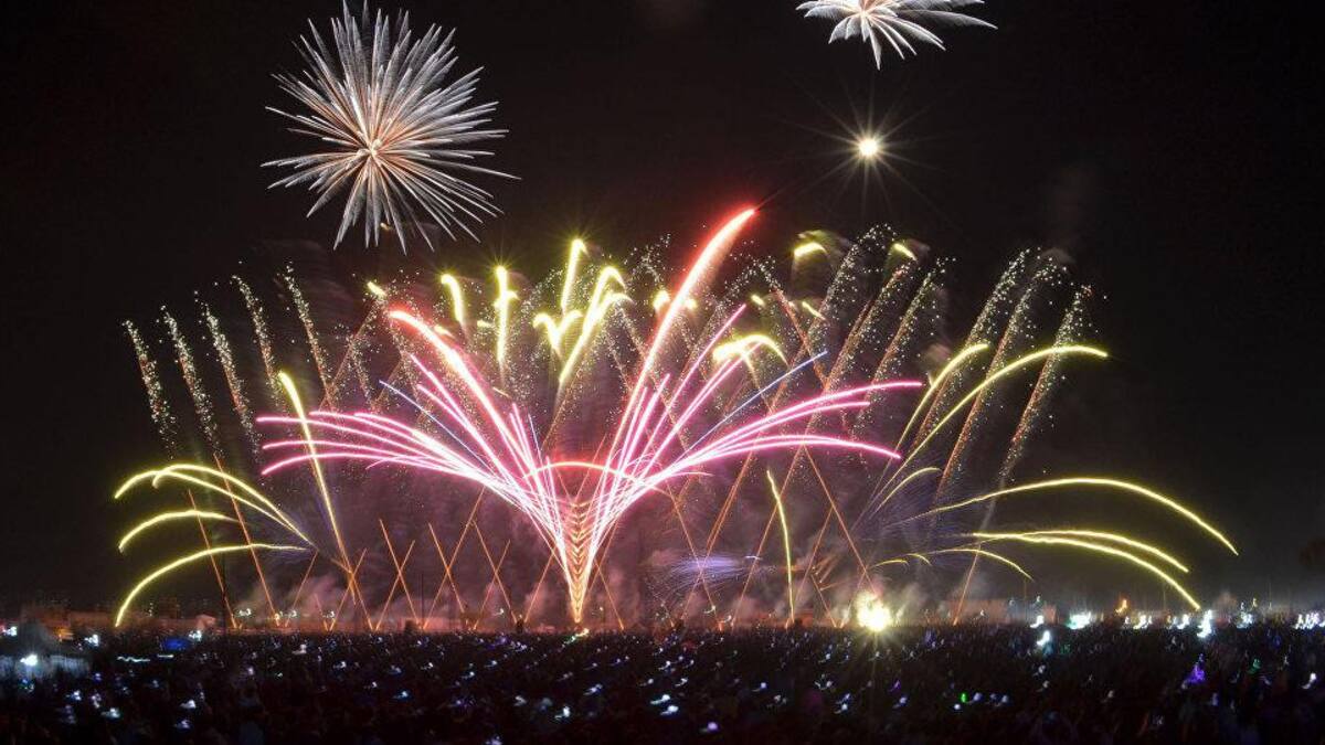 Pirotecnia, fiestas