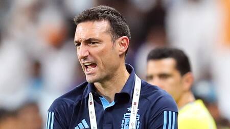 Lionel Scaloni. Foto: EFE.