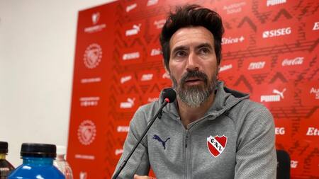 Eduardo Domínguez. Foto: @Independiente.