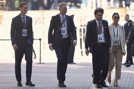 Representantes de la EFTA en la cumbre de Buenos Aires.