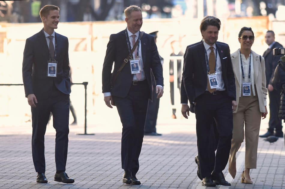 Representantes de la EFTA en la cumbre de Buenos Aires.