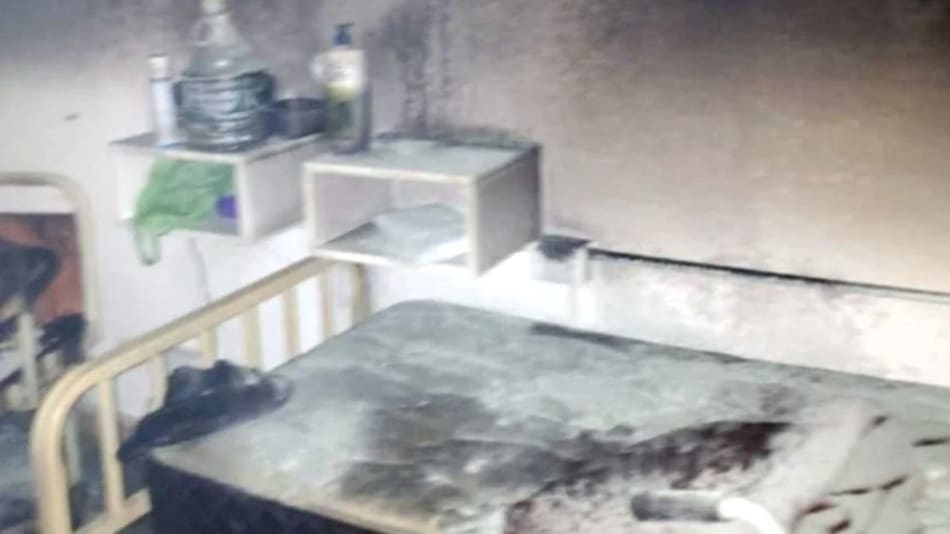 Incendio fatal en la sala del Hospital Municipal de Punta Lara.