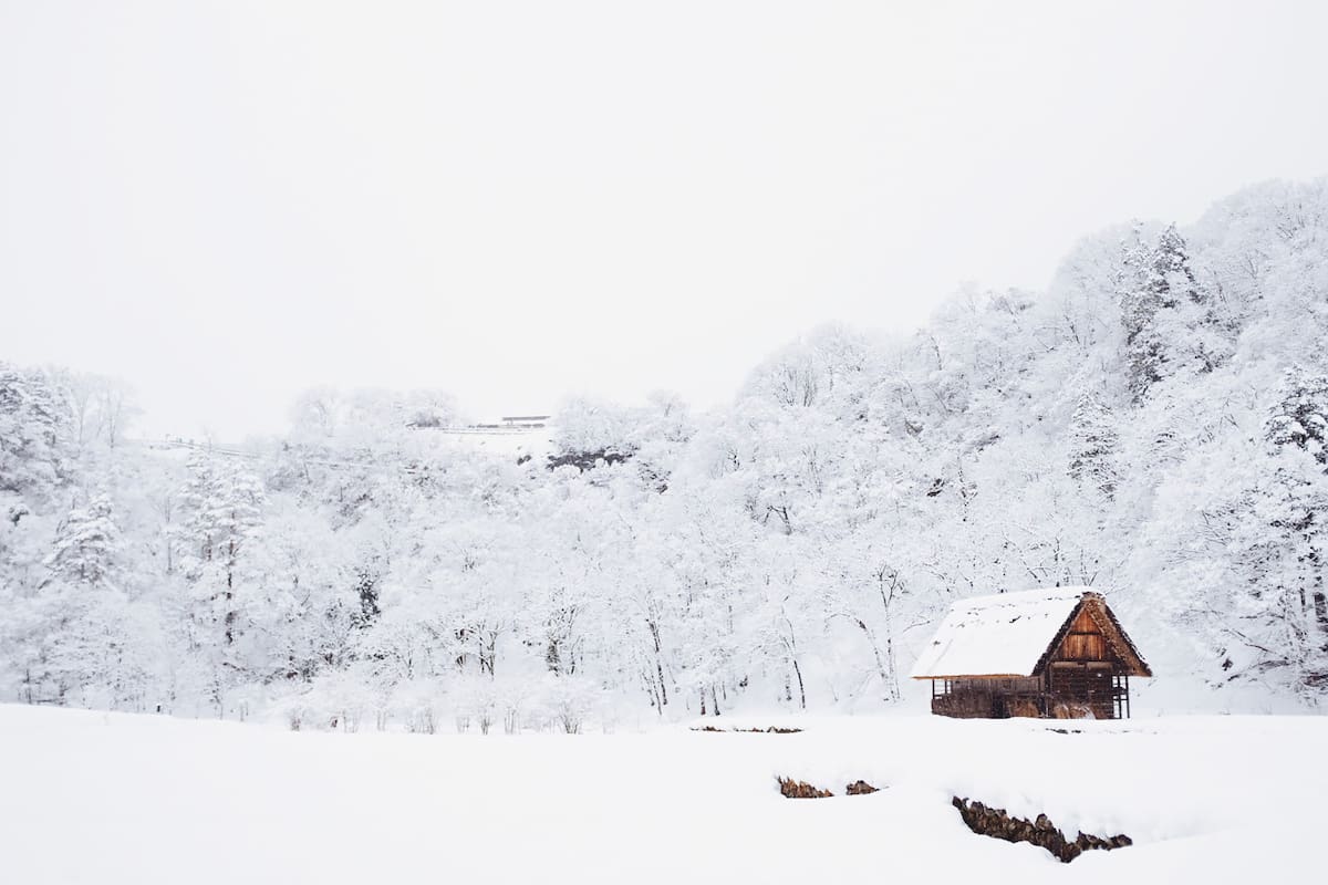 Nieve, invierno, frio. Foto Unsplash.
