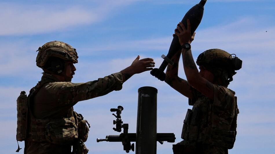 Ejército de Ucrania en la guerra con Rusia. Foto: Reuters.