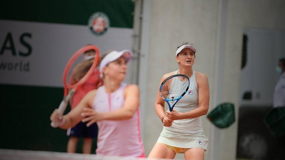 Nadia Podoroska, Irina Begu, Roland Garros, Foto Twitter Nadia Podoroska