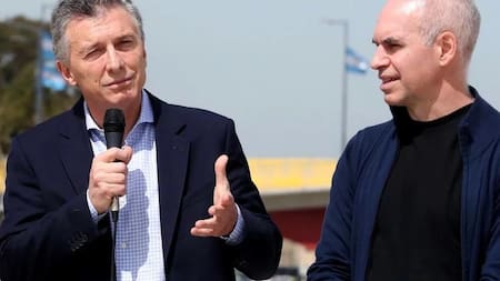 Mauricio Macri y Horacio Rodríguez Larreta