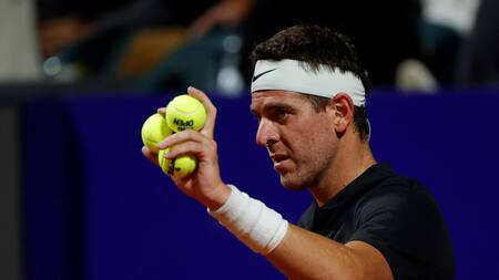 Juan Martín Del Potro; Tenis. Foto: EFE.