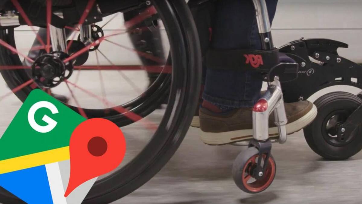 Google Maps - Silla de ruedas