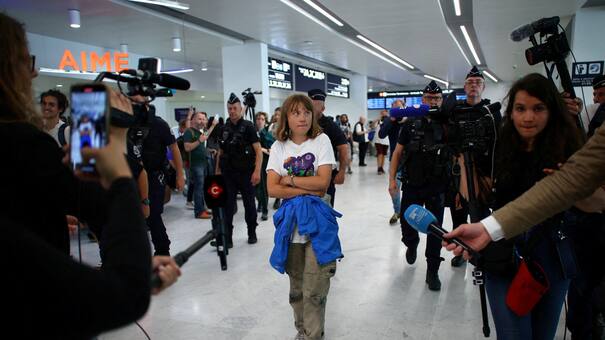 Israel deportó a la activista sueca Greta Thunberg y la catalogó de "persona non Greta"