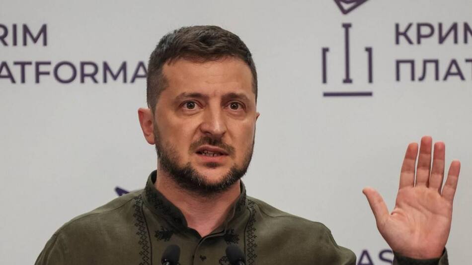 Presidente de Ucrania, Volodímir Zelenski_ Foto Reuters