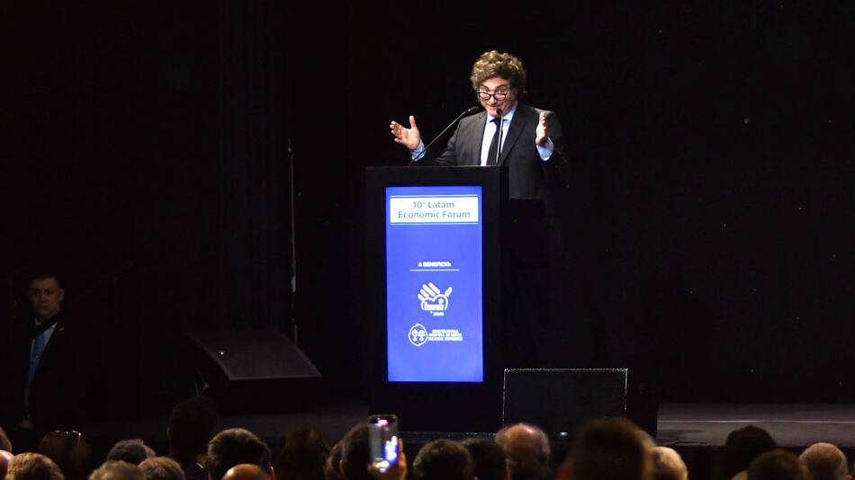 Javier Milei. Foto: NA.